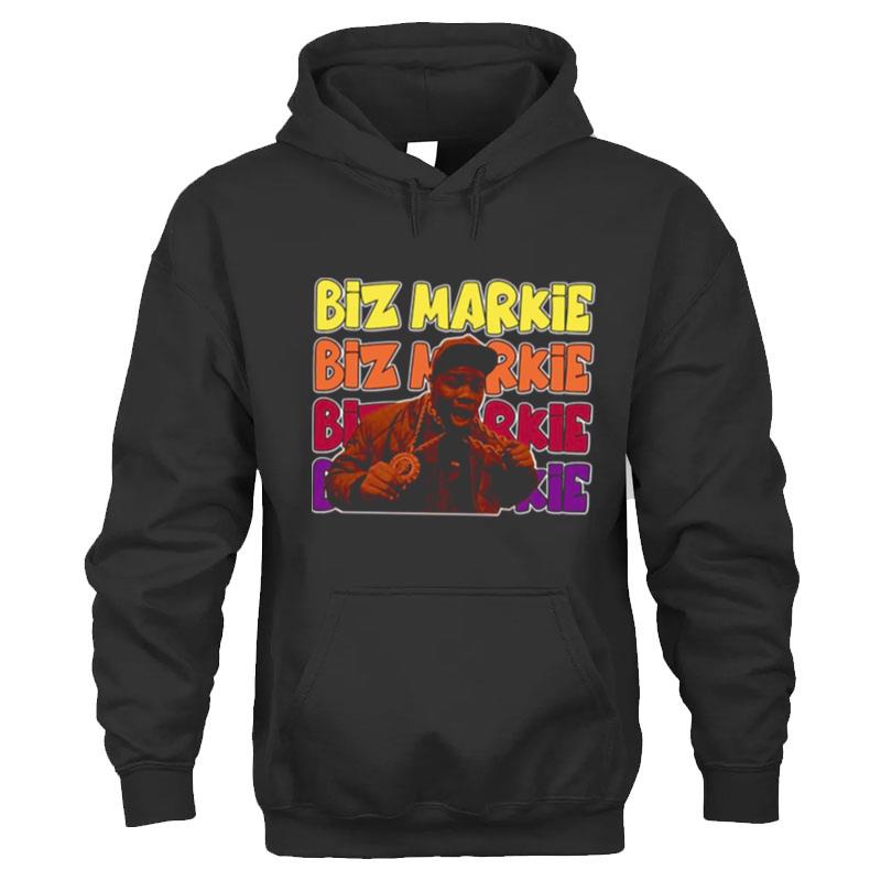 Colorful Text Design Biz Markie Shirts For Women Men