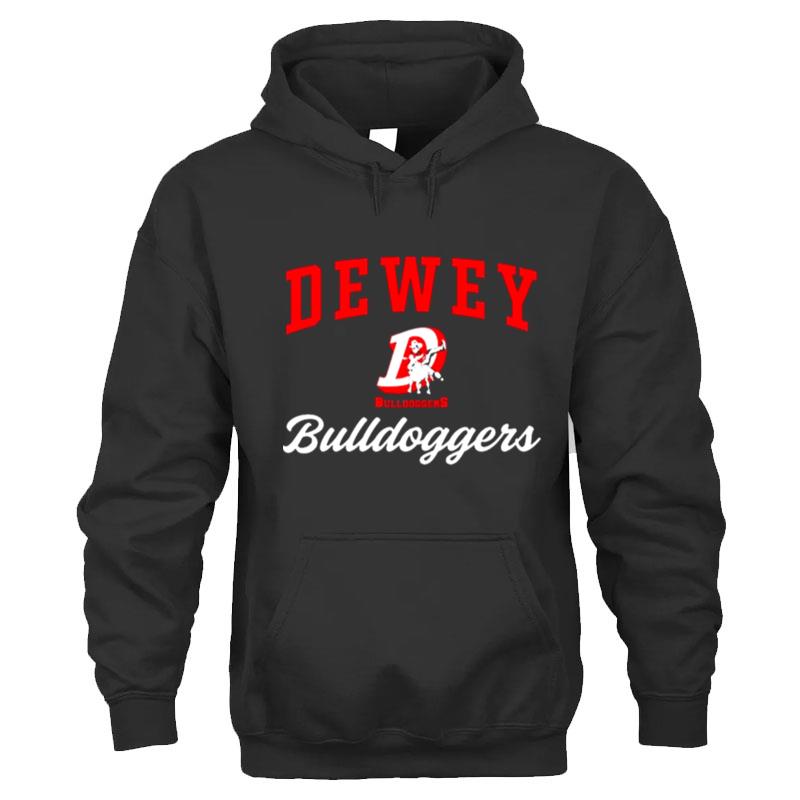 Dewey High School Bulldoggers Athletic Shirts For Women Men